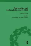 Depression and Melancholy, 1660–1800 vol 1 cover