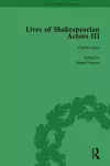 Lives of Shakespearian Actors, Part III, Volume 1 cover