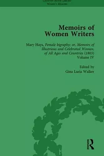 Memoirs of Women Writers, Part III vol 8 cover