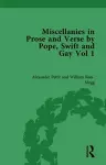 Miscellanies in Prose and Verse by Pope, Swift and Gay Vol 1 cover