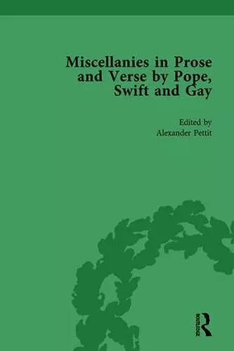 Miscellanies in Prose and Verse by Pope, Swift and Gay Vol 3 cover