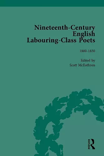 Nineteenth-Century English Labouring-Class Poets Vol 1 cover