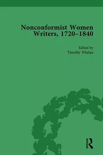 Nonconformist Women Writers, 1720-1840, Part I Vol 3 cover