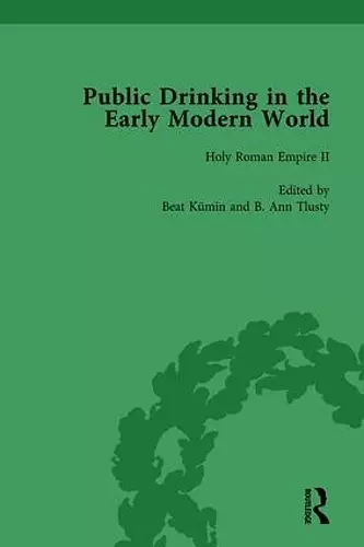 Public Drinking in the Early Modern World Vol 3 cover