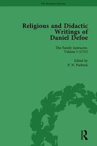 Religious and Didactic Writings of Daniel Defoe, Part I Vol 1 cover