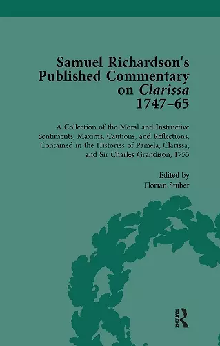 Samuel Richardson's Published Commentary on Clarissa, 1747-1765 Vol 3 cover