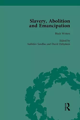 Slavery, Abolition and Emancipation Vol 1 cover
