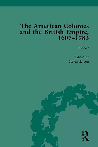 The American Colonies and the British Empire, 1607-1783, Part II vol 7 cover