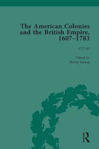 The American Colonies and the British Empire, 1607-1783, Part II vol 8 cover