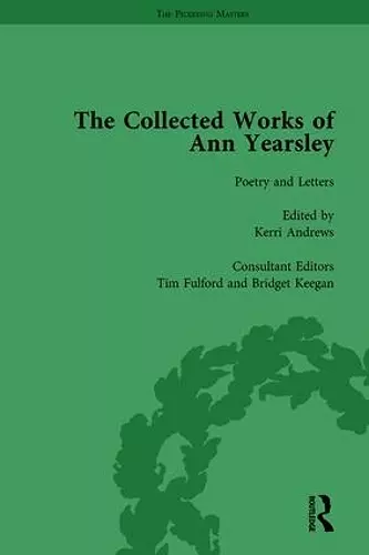 The Collected Works of Ann Yearsley Vol 1 cover