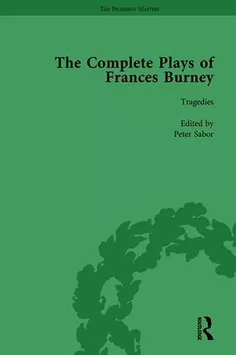 The Complete Plays of Frances Burney Vol 2 cover