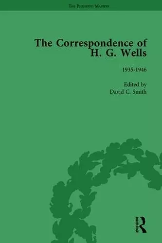 The Correspondence of H G Wells Vol 4 cover