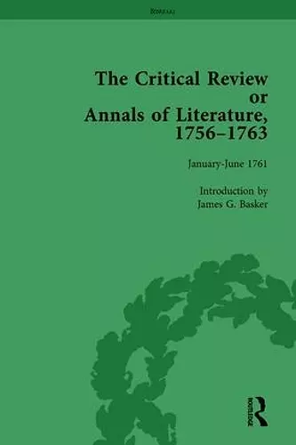 The Critical Review or Annals of Literature, 1756-1763 Vol 11 cover