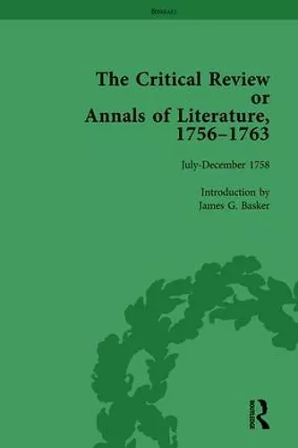 The Critical Review or Annals of Literature, 1756-1763 Vol 6 cover