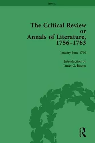 The Critical Review or Annals of Literature, 1756-1763 Vol 9 cover