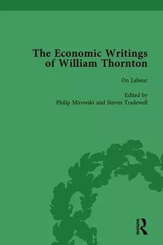 The Economic Writings of William Thornton Vol 4 cover