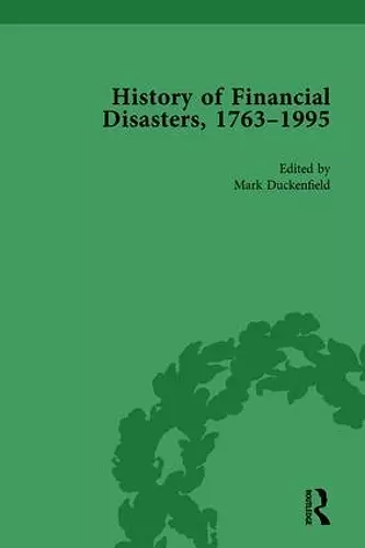 The History of Financial Disasters, 1763-1995 Vol 3 cover