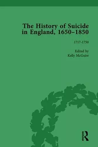 The History of Suicide in England, 1650-1850, Part I Vol 4 cover