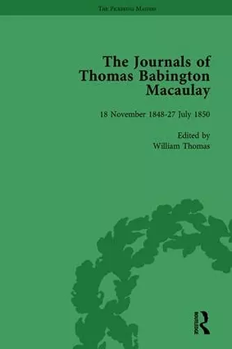 The Journals of Thomas Babington Macaulay Vol 2 cover