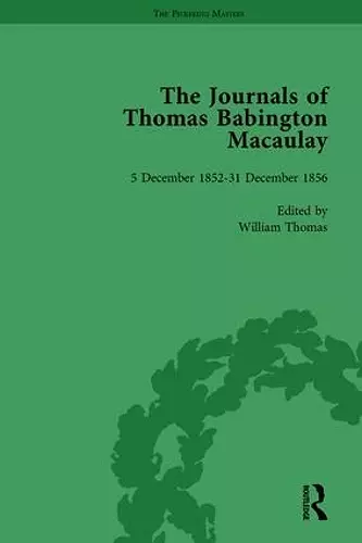 The Journals of Thomas Babington Macaulay Vol 4 cover