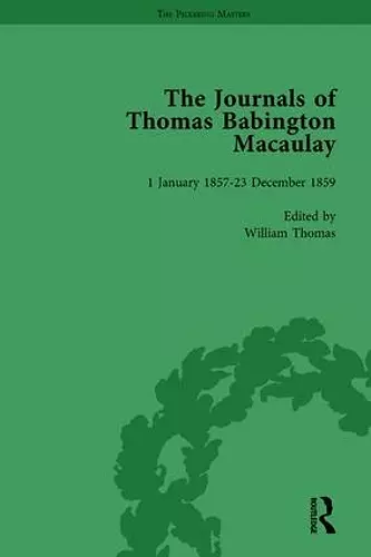 The Journals of Thomas Babington Macaulay Vol 5 cover