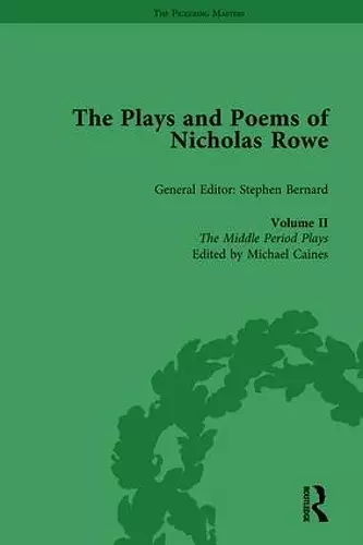 The Plays and Poems of Nicholas Rowe, Volume II cover