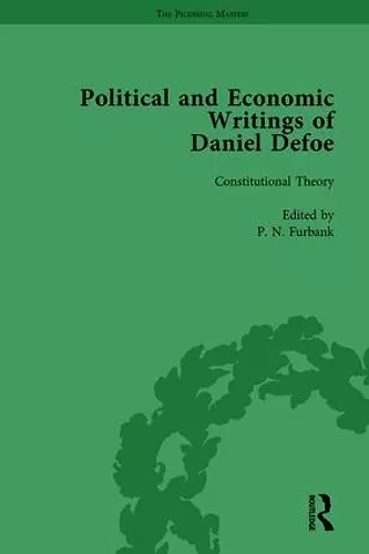 The Political and Economic Writings of Daniel Defoe Vol 1 cover