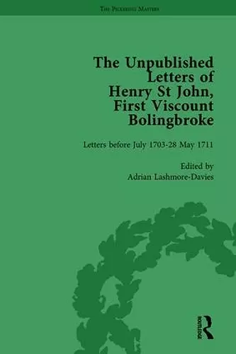 The Unpublished Letters of Henry St John, First Viscount Bolingbroke Vol 1 cover