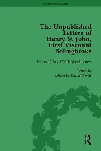 The Unpublished Letters of Henry St John, First Viscount Bolingbroke Vol 5 cover