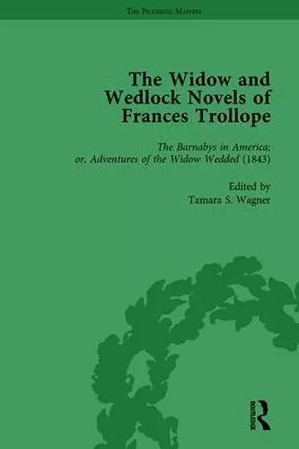 The Widow and Wedlock Novels of Frances Trollope Vol 3 cover