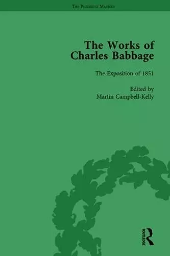 The Works of Charles Babbage Vol 10 cover