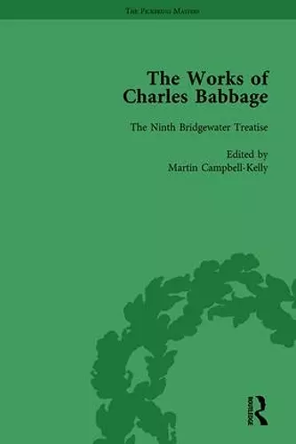 The Works of Charles Babbage Vol 9 cover