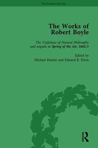 The Works of Robert Boyle, Part I Vol 3 cover