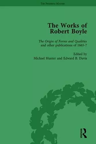 The Works of Robert Boyle, Part I Vol 5 cover