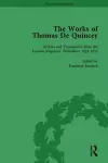 The Works of Thomas De Quincey, Part I Vol 4 cover