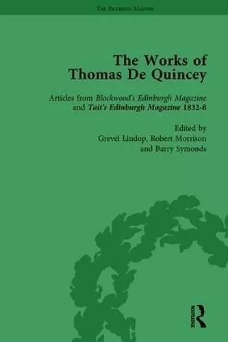 The Works of Thomas De Quincey, Part II vol 9 cover