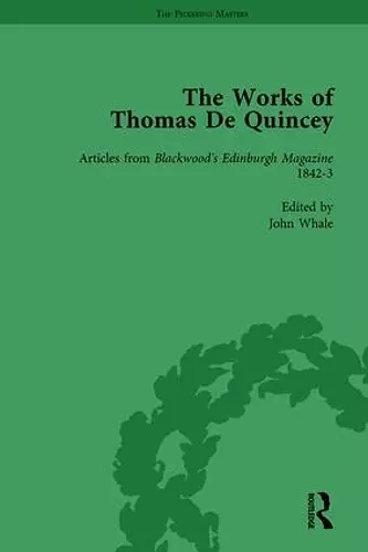 The Works of Thomas De Quincey, Part II vol 14 cover