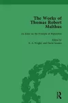 The Works of Thomas Robert Malthus Vol 1 cover