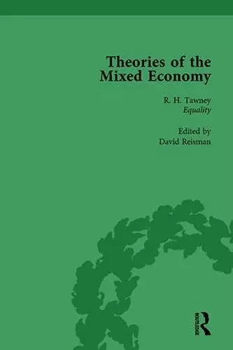 Theories of the Mixed Economy Vol 1 cover