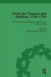 Trials for Treason and Sedition, 1792-1794, Part I Vol 4 cover
