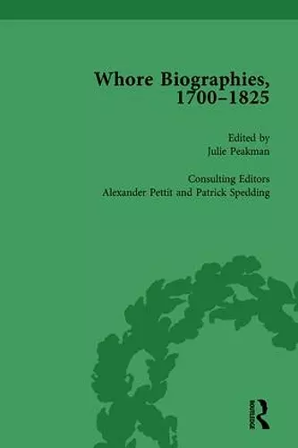Whore Biographies, 1700-1825, Part II vol 7 cover