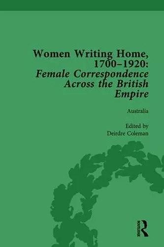 Women Writing Home, 1700-1920 Vol 2 cover