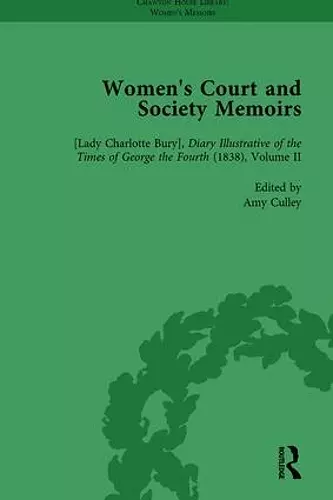 Women's Court and Society Memoirs, Part I Vol 2 cover