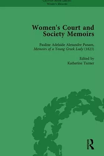 Women's Court and Society Memoirs, Part II vol 7 cover