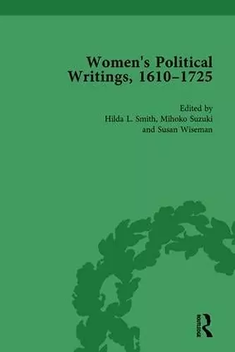 Women's Political Writings, 1610-1725 Vol 1 cover