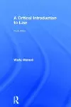 A Critical Introduction to Law cover
