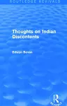 Thoughts on Indian Discontents (Routledge Revivals) cover