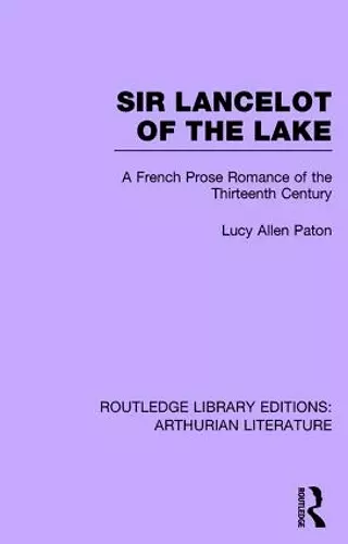 Sir Lancelot of the Lake cover