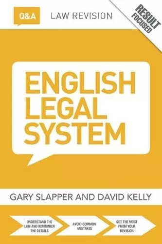 Q&A English Legal System cover