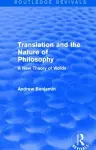 Translation and the Nature of Philosophy (Routledge Revivals) cover